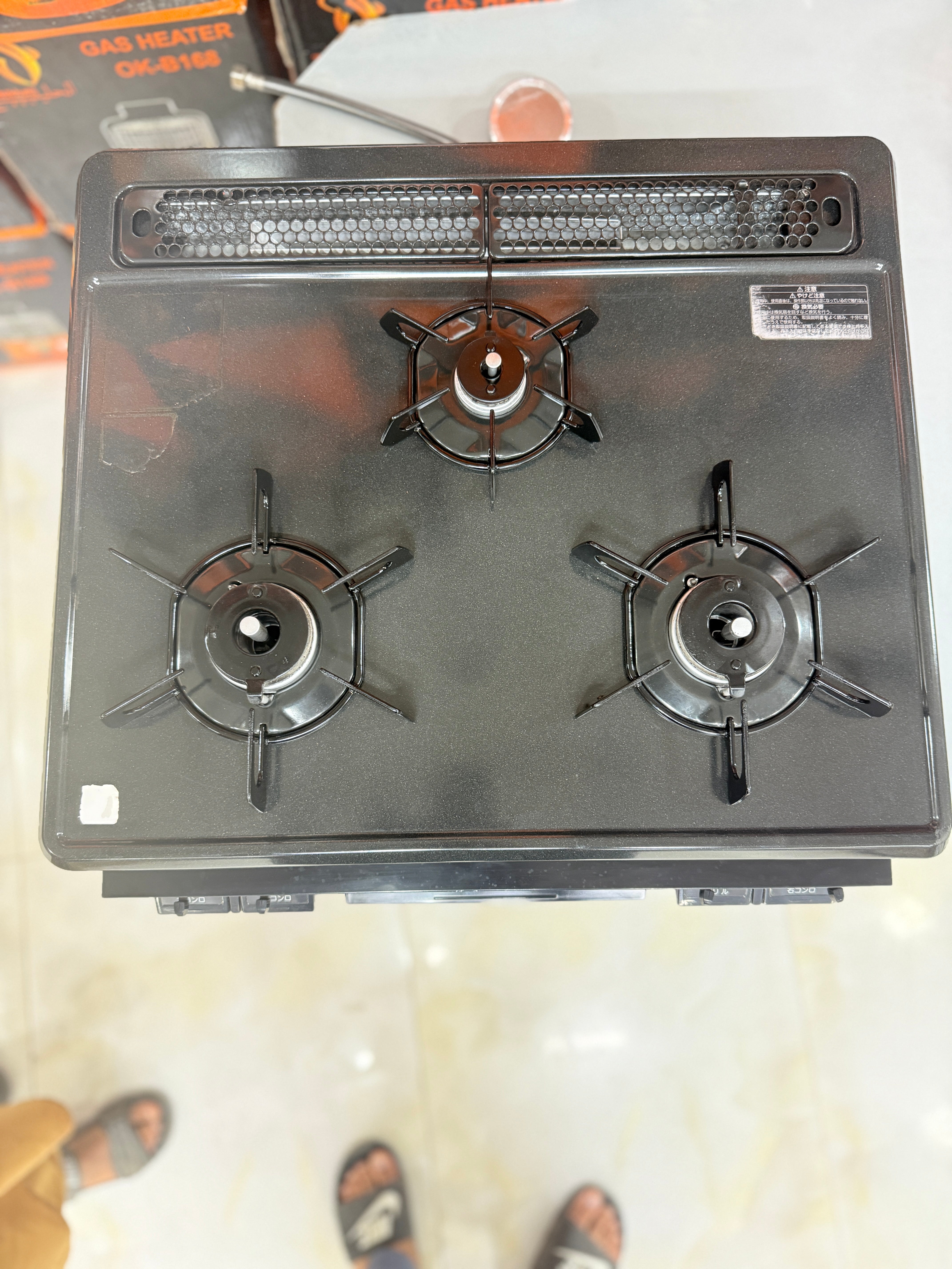 Rinnai 3 burner Japanese stove