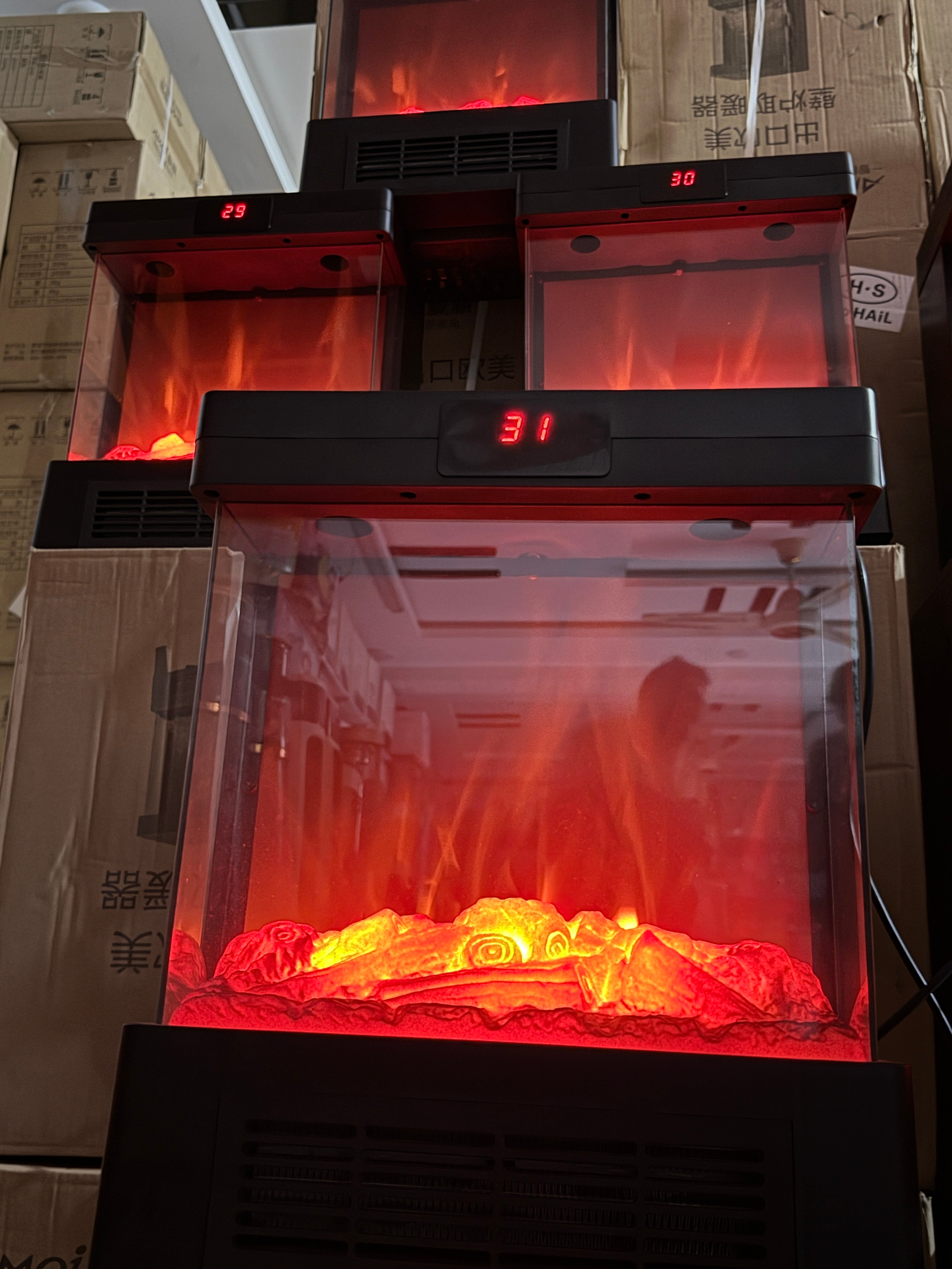 Flame Heater: Stay Warm Anywhere.