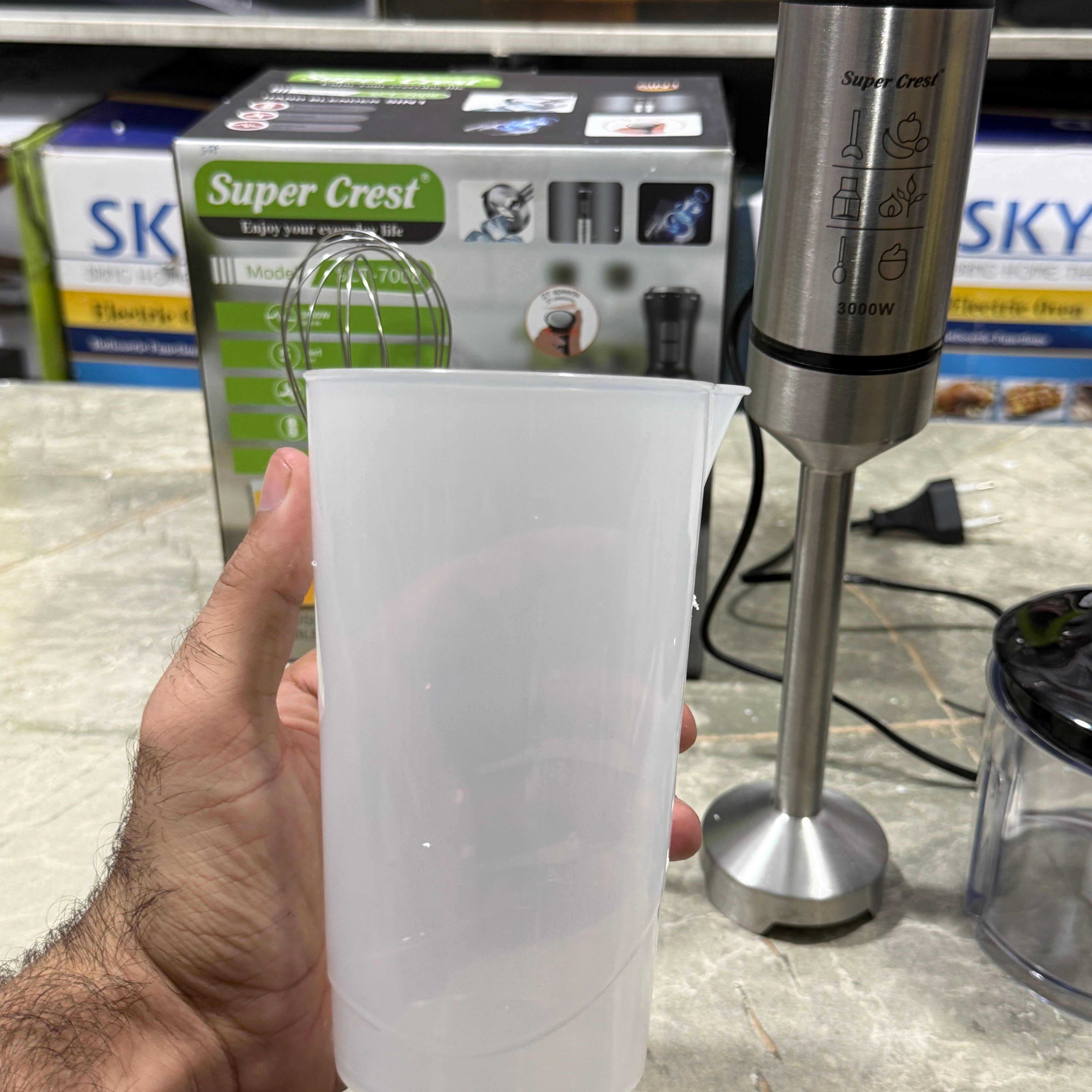 Germany super Crest 5 in 1 hand blender set