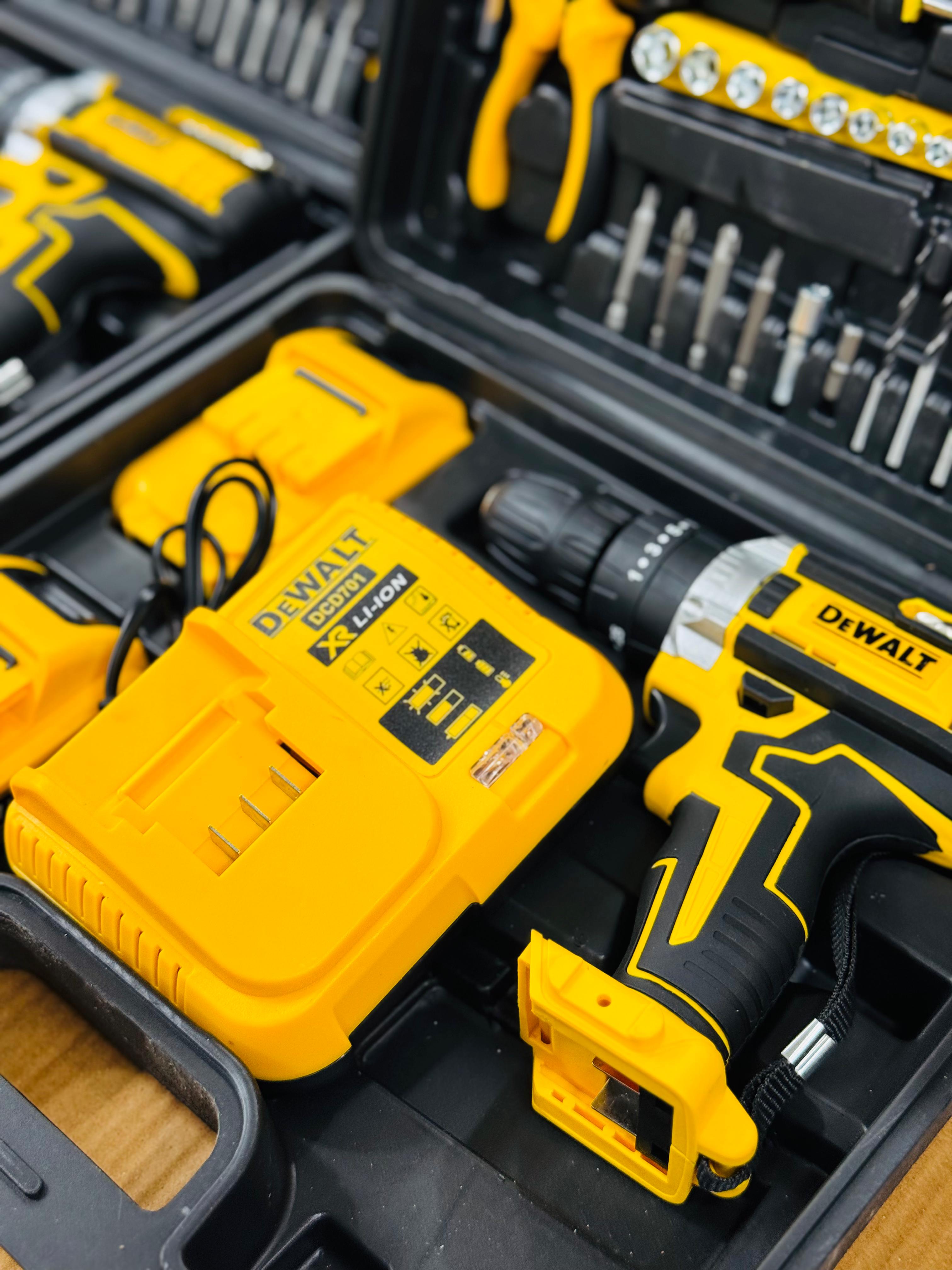 Dewalt 36V Power Drill Set with 36PCS Drill Bit,Cordless Drill Kit with Battery