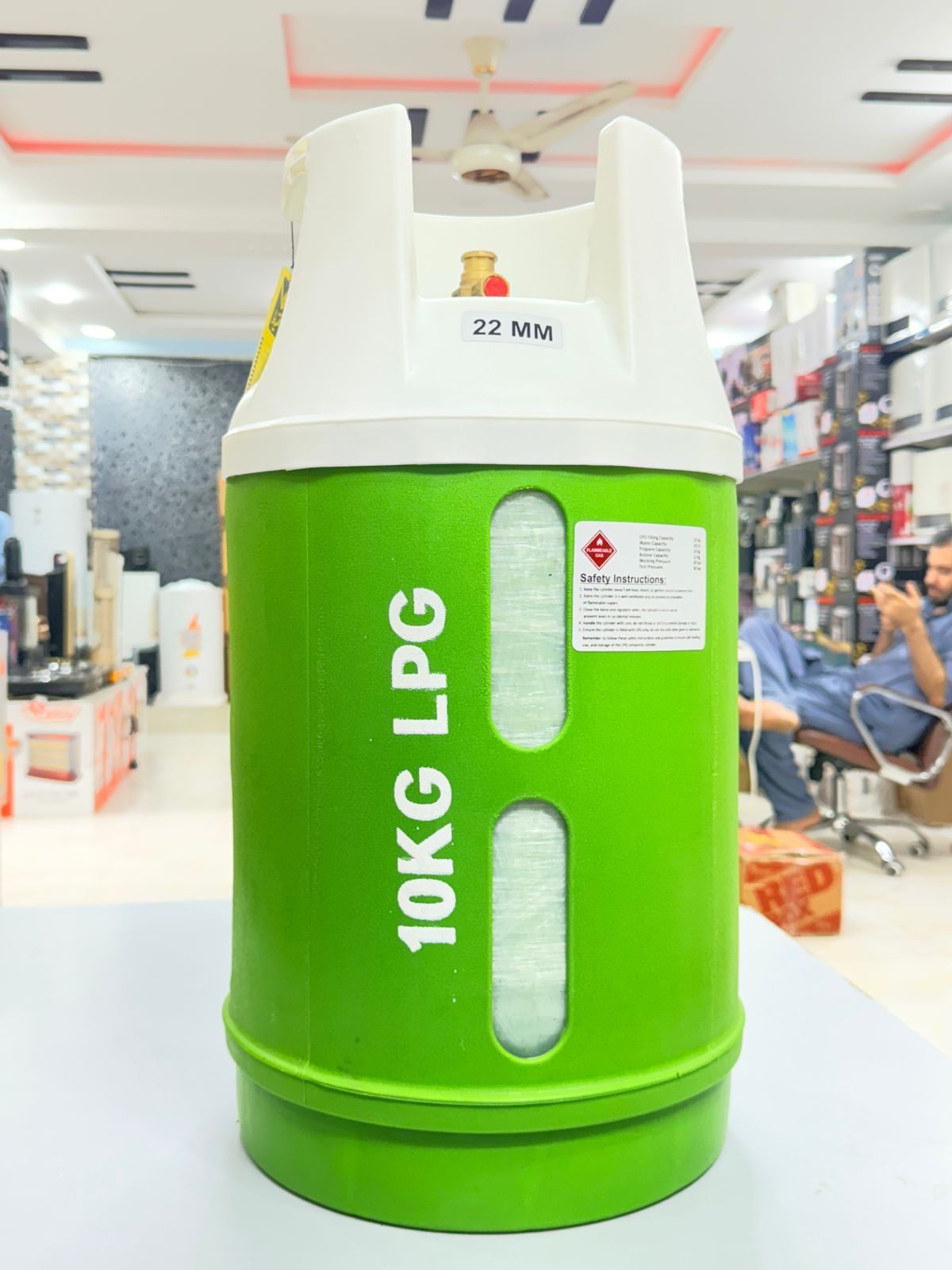 LPG Composite Cylinder 10Kg :  Gas Company’s Fiber Composite LPG Cylinders: