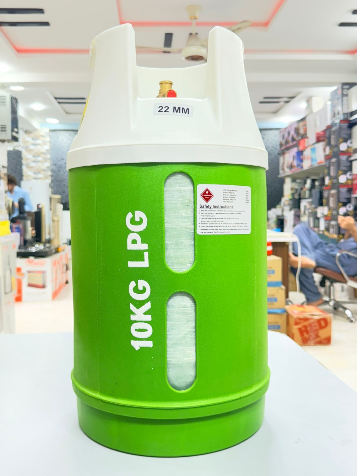 LPG Composite Cylinder 10Kg :  Gas Company’s Fiber Composite LPG Cylinders: