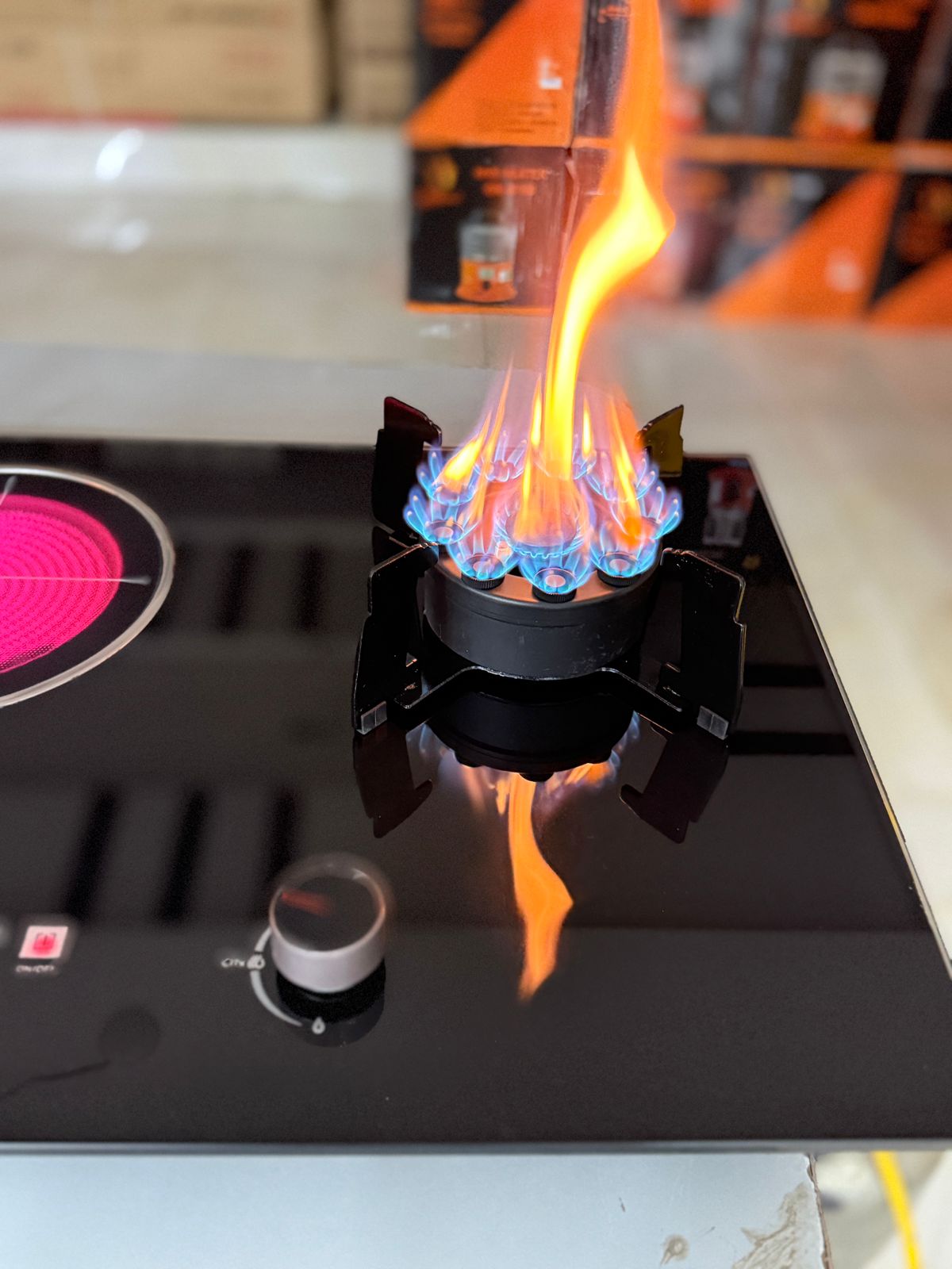 Rado 3-Burner Gas & Electric Stove (Germany)